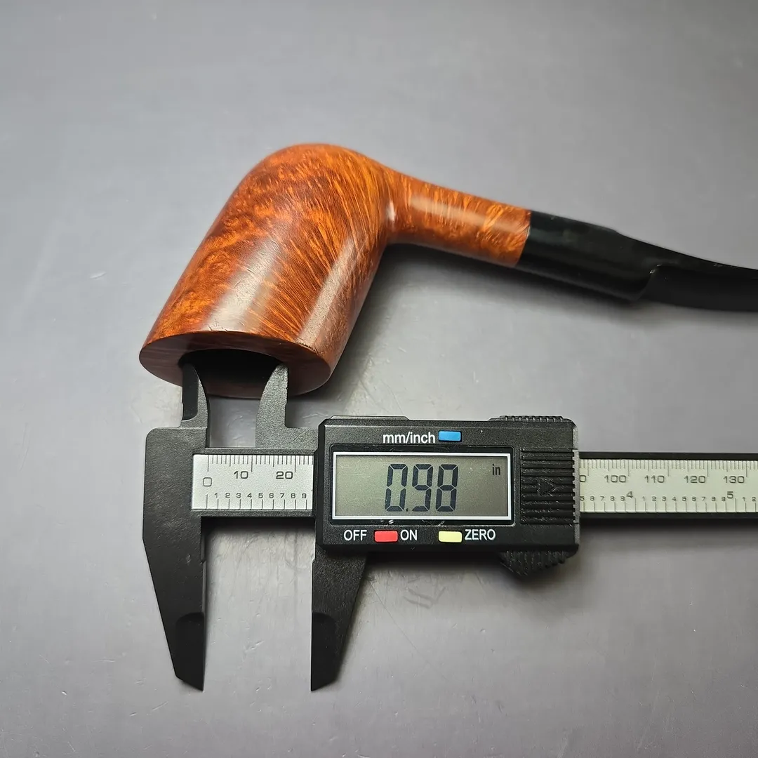 Alpha Enterprise XL Smooth Dublin Estate Briar Pipe, Other Estates - Image 10