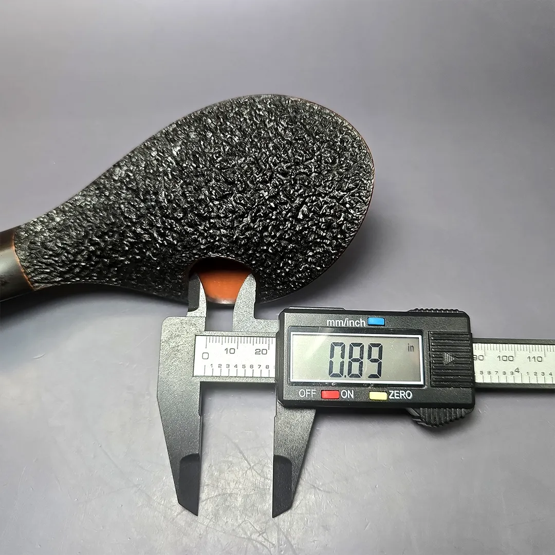 Michael Parks 2005 GKCPC Best in Show Giant Blowfish w/ Brazilian Rosewood Estate Briar Pipe, Unsmoked - Image 12