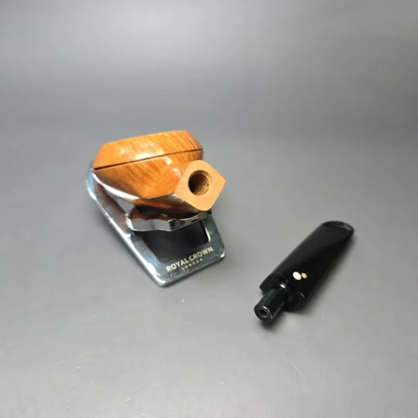 Luciano 2012 89 C Smooth Squat Bulldog Estate Briar Pipe, Unsmoked - Image 12