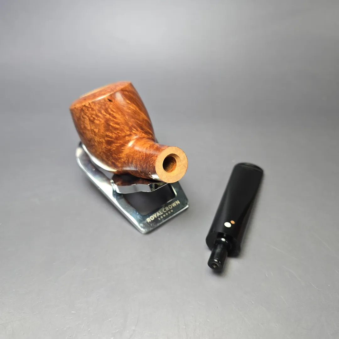 Luciano 2011 38 B Smooth Billiard Estate Briar Pipe, Unsmoked - Image 12