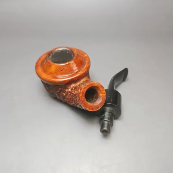 Charatan's Make Reuben Era Selected Partially Sandblasted Countryman Estate Briar Pipe, English Estates - Image 10