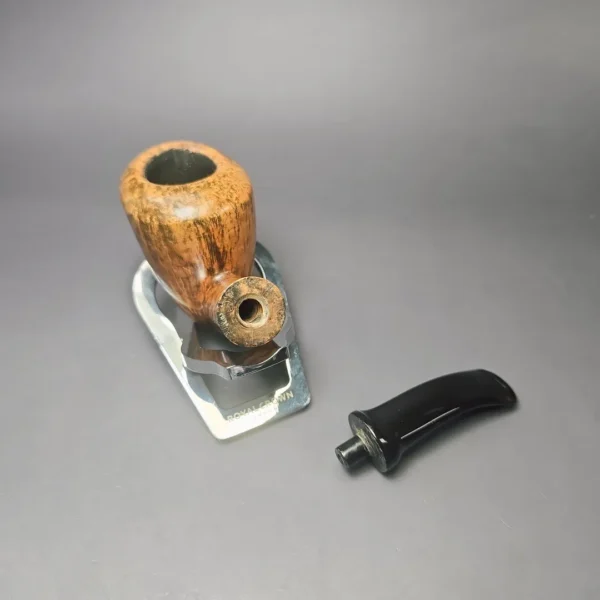 WO Larsen Straight Grain F Smooth Dublin Estate Briar Pipe, Danish Estates - Image 12