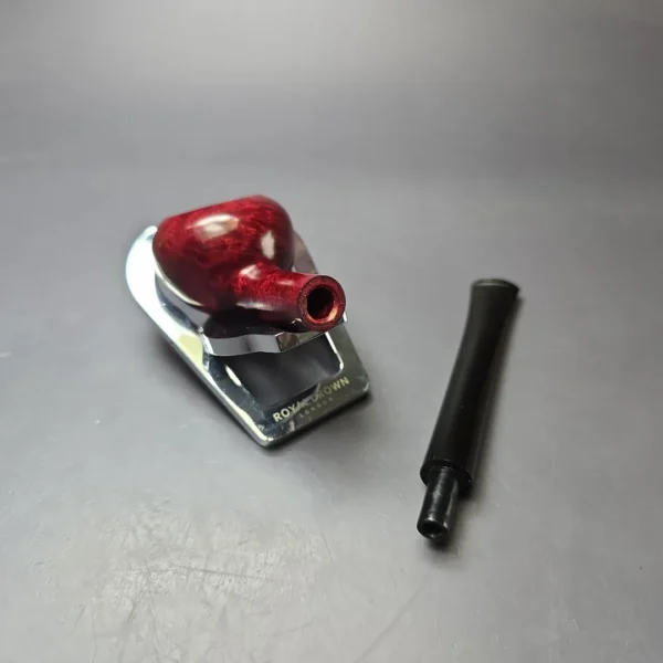 Pipe Tristan Timeless Series Smooth Tomato Briar Pipe, New - Image 12