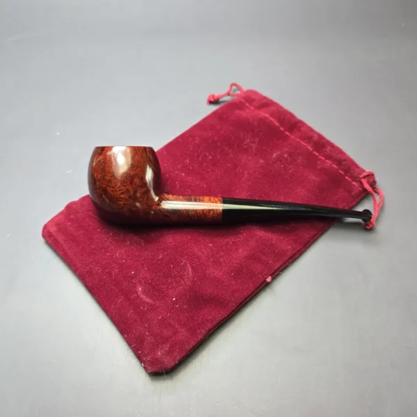 Pipe Tristan Timeless Series Smooth Apple Briar Pipe, New - Image 12