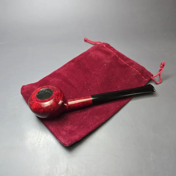 Pipe Tristan Timeless Series Smooth Tomato Briar Pipe, New - Image 13