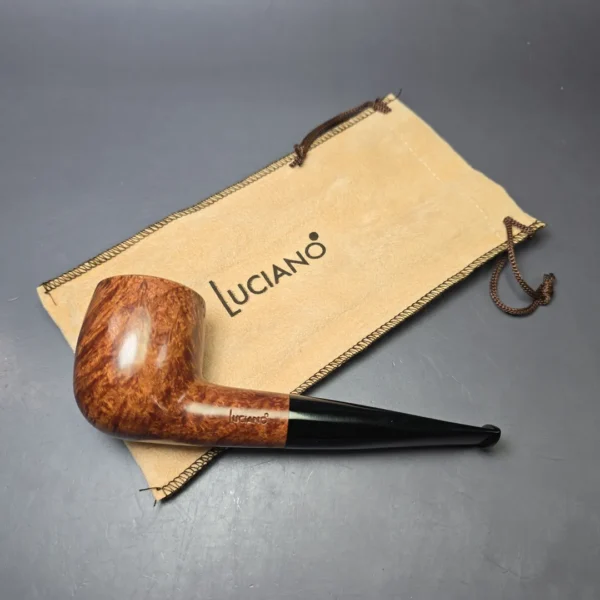 Luciano 2011 38 B Smooth Billiard Estate Briar Pipe, Unsmoked - Image 13