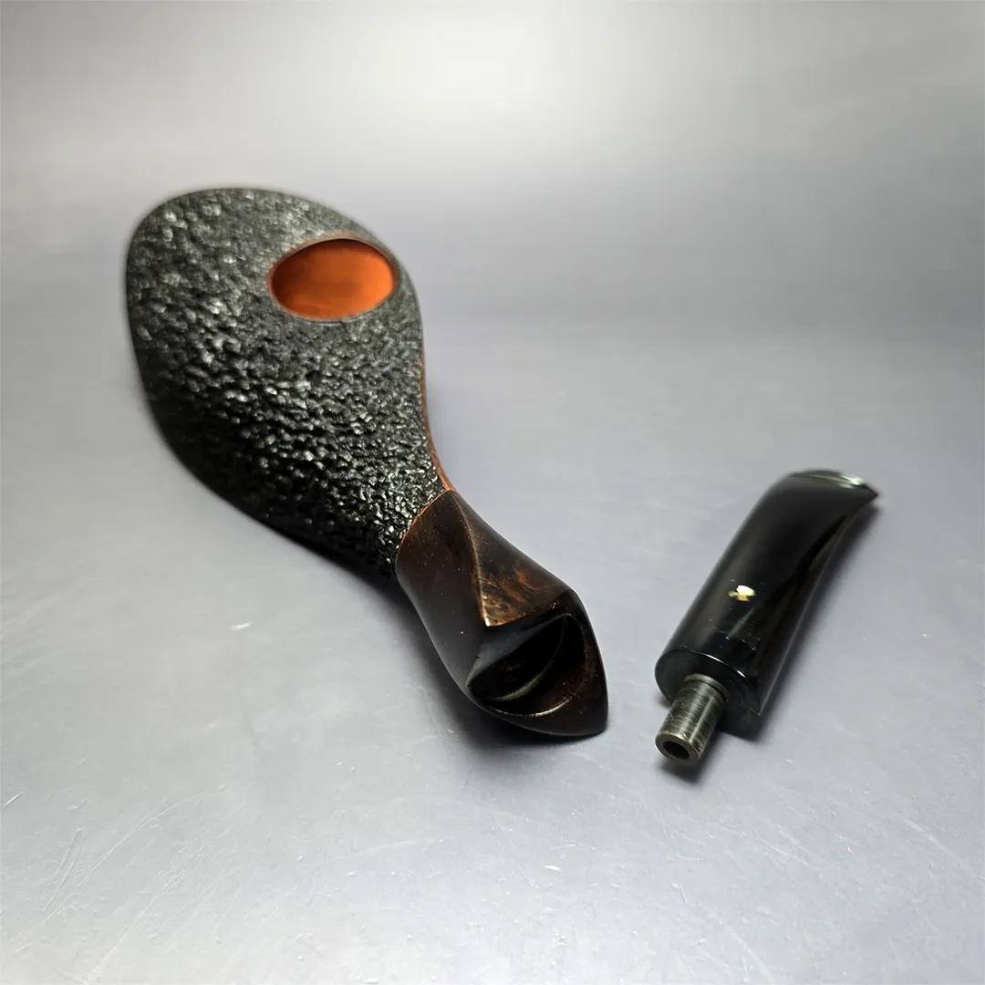 Michael Parks 2005 GKCPC Best in Show Giant Blowfish w/ Brazilian Rosewood Estate Briar Pipe, Unsmoked - Image 13