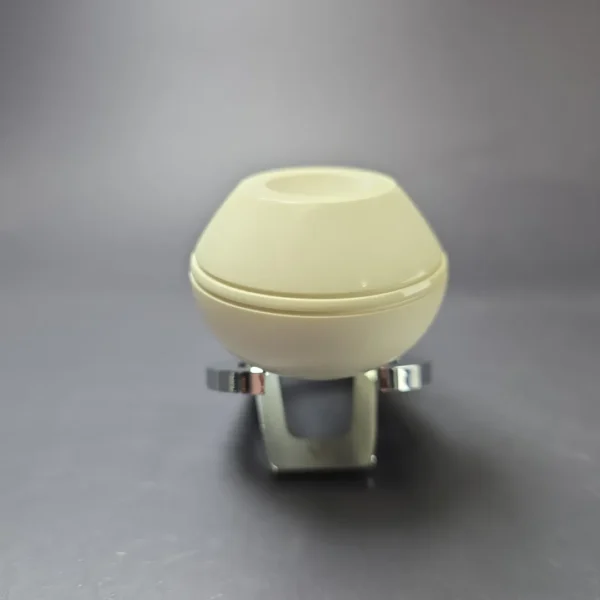 MBSD Meerschaum Deluxe Smooth Squat Rhodesian Block Meerschaum Pipe, New - Image 4