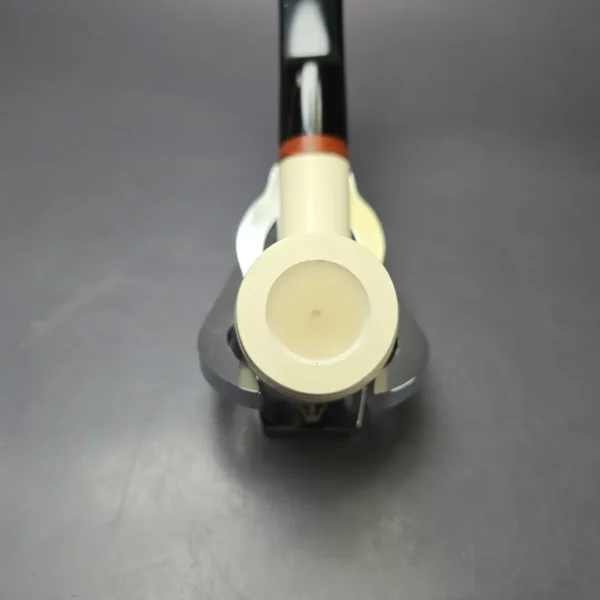 MBSD Meerschaum Deluxe Smooth Saddle Billiard Block Meerschaum Pipe, New - Image 6