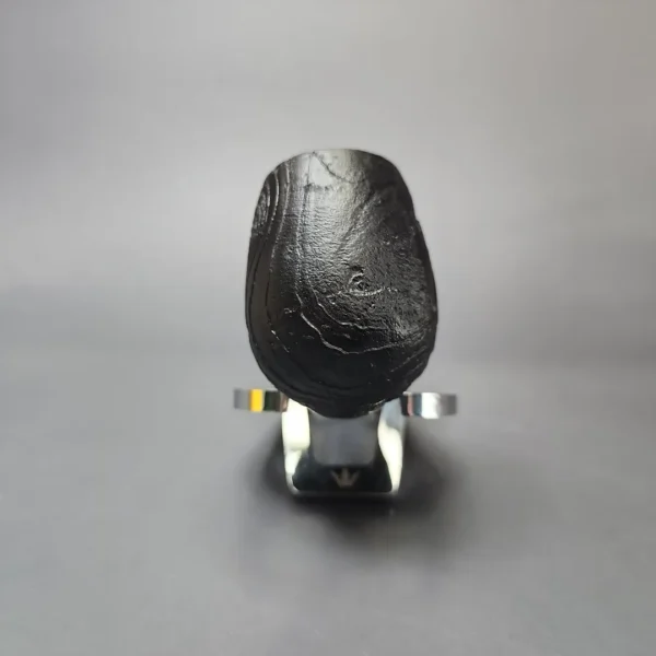 MBSD Briars by Piero Vitale Vintage Sandblasted Brandy w/ Zebrawood Briar Pipe, New - Image 3