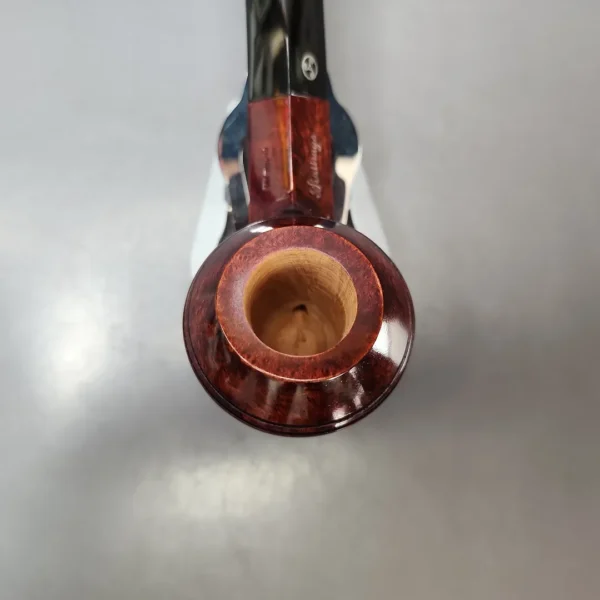 Rattray's Marlin 6 Smooth Bent Bulldog Estate Briar Pipe, Unsmoked, 9mm - Image 4
