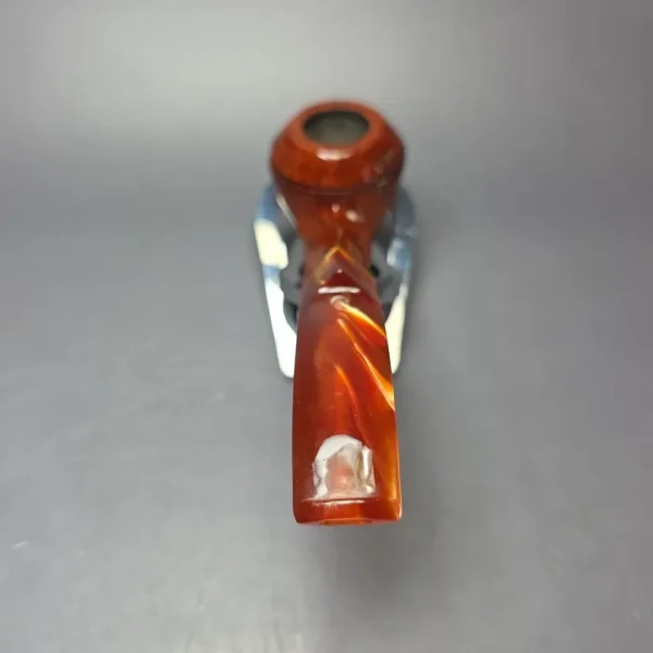 Jobey Band 200 Partially Rusticated Bulldog Estate Briar Pipe, French Estates - Image 5