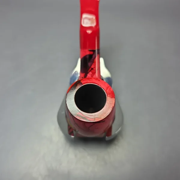 Butz Choquin Rhapsody 1504 Smooth Nosewarmer Bent Billiard Estate Briar Pipe, Unsmoked, 9mm - Image 5