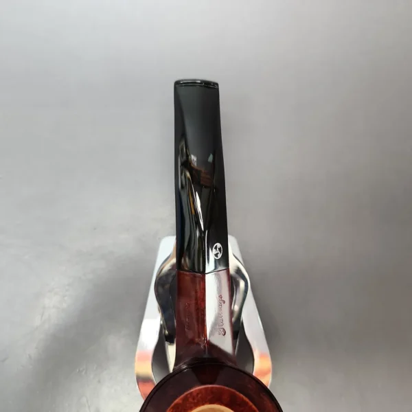 Rattray's Marlin 6 Smooth Bent Bulldog Estate Briar Pipe, Unsmoked, 9mm - Image 5