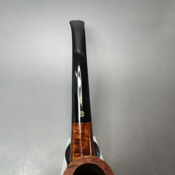 James Upshall Empire Series Tradition Magnum Smooth Bent Billiard Estate Briar Pipe, Unsmoked - Image 5