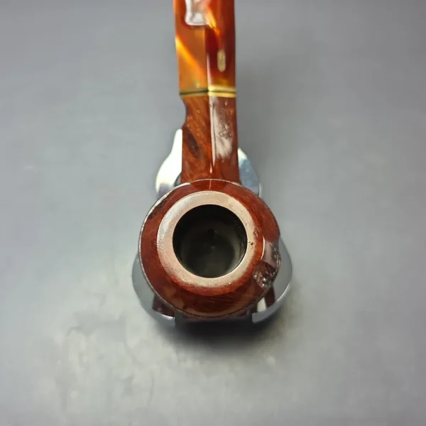 Jobey Band 200 Partially Rusticated Bulldog Estate Briar Pipe, French Estates - Image 6