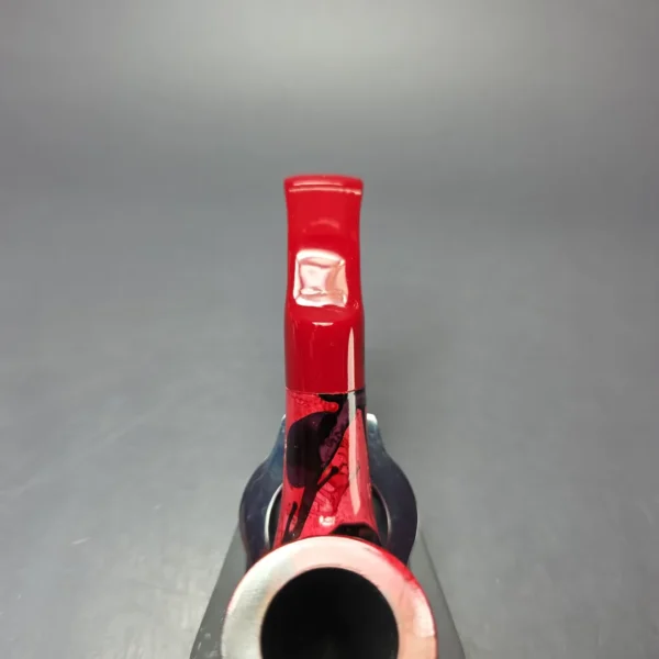 Butz Choquin Rhapsody 1504 Smooth Nosewarmer Bent Billiard Estate Briar Pipe, Unsmoked, 9mm - Image 6