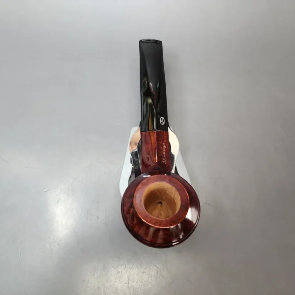 Rattray's Marlin 6 Smooth Bent Bulldog Estate Briar Pipe, Unsmoked, 9mm - Image 6