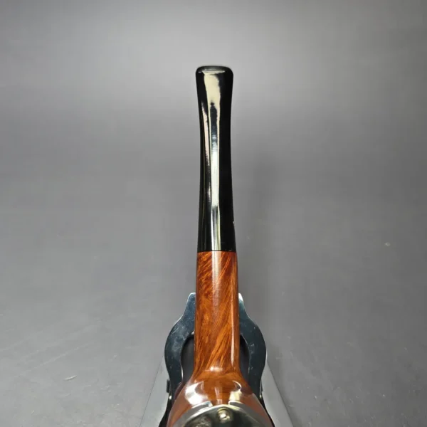 Peterson Antique Nickel Cap Natural 15 Smooth Billiard Estate Briar Pipe, Irish Estates - Image 8