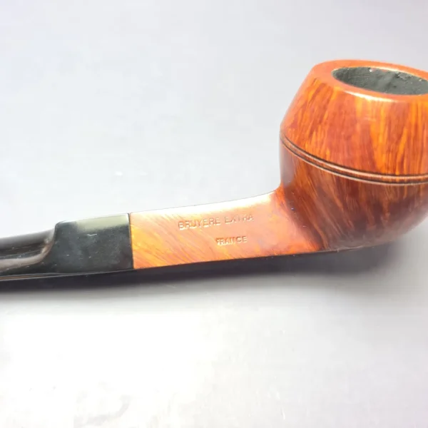 P. Viou Super Bruyere Extra Smooth Bulldog Estate Briar Pipe, French Estates - Image 9