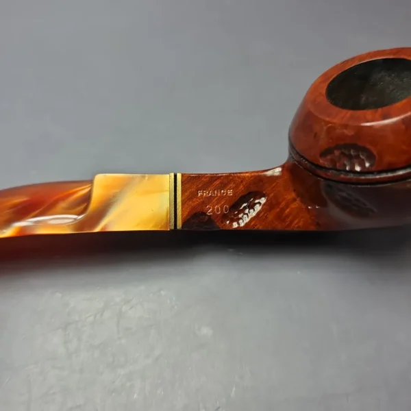 Jobey Band 200 Partially Rusticated Bulldog Estate Briar Pipe, French Estates - Image 9