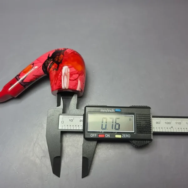 Butz Choquin Rhapsody 1504 Smooth Nosewarmer Bent Billiard Estate Briar Pipe, Unsmoked, 9mm - Image 9