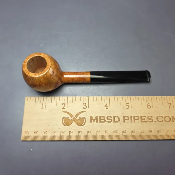 Dave Neeb Smooth Prince Handmade Briar Pipe, New - Image 9