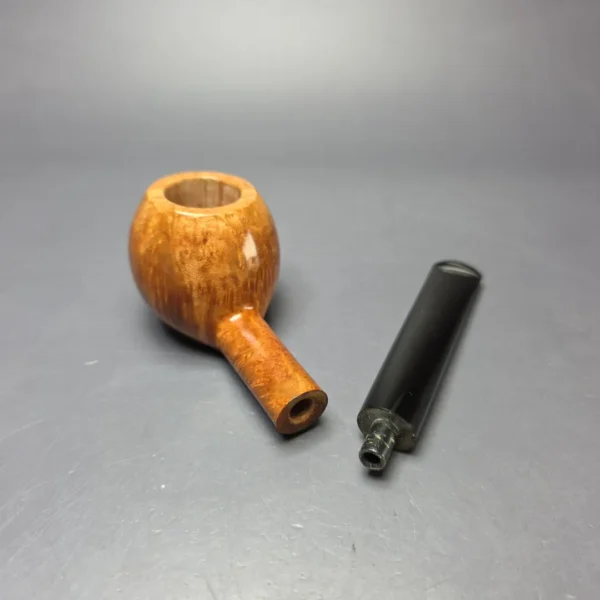 Dave Neeb Smooth Prince Handmade Briar Pipe, New - Image 11