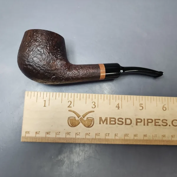 Vauen Mokka 5240 Partially Sandblasted Pot Estate Briar Pipe, Unsmoked, 9mm - Image 8
