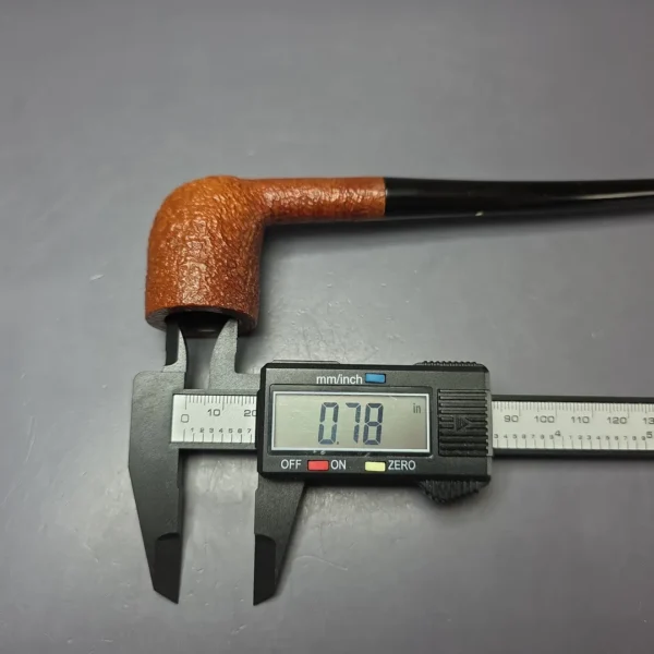 Dunhill 1968 Tanshell C111 Sandblasted Churchwarden Estate Briar Pipe, English Estates - Image 10