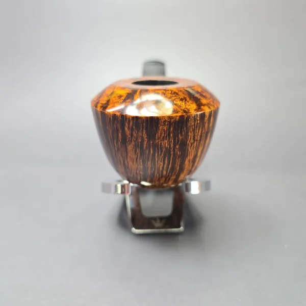Yang Kun Smooth Signature Grade Rhodesian Handmade Briar Pipe, New - Image 3