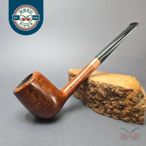 Bruno Nuttens Bing B3 Smooth Billiard w/ Copper Briar Pipe, New