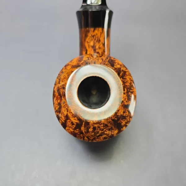 Yang Kun Smooth Signature Grade Rhodesian Handmade Briar Pipe, New - Image 6