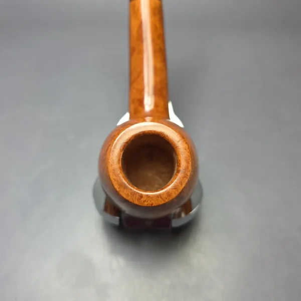 Dave Neeb Smooth Long Shank Apple Handmade Briar Pipe, New - Image 6