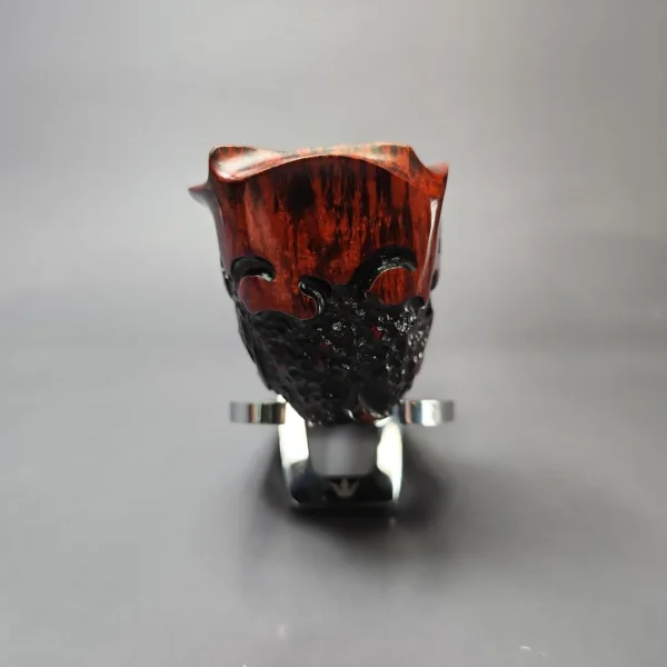 Nording Moss Partially Rusticated Freehand Estate Briar Pipe, Unsmoked - Image 3