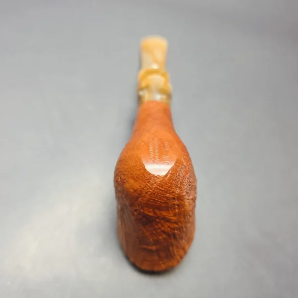 Savinelli Autograph 6 N Natural Sandblasted Dublin Estate Briar Pipe, Unsmoked - Image 8