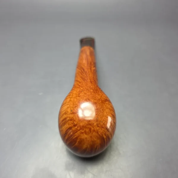 Dave Neeb Smooth Long Shank Apple Handmade Briar Pipe, New - Image 7
