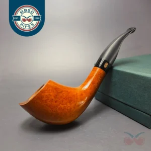 Chacom 186 Smooth Horn Estate Briar Pipe, Unsmoked