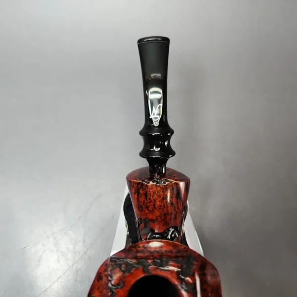 Nording Moss Partially Rusticated Freehand Estate Briar Pipe, Unsmoked - Image 5