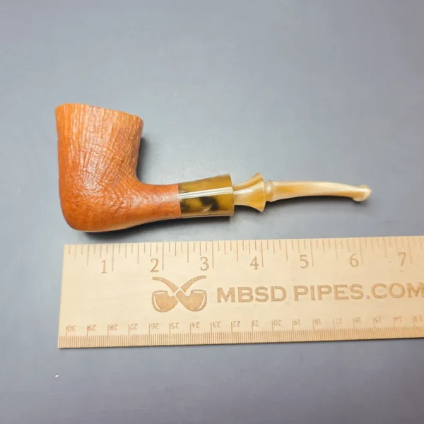 Savinelli Autograph 6 N Natural Sandblasted Dublin Estate Briar Pipe, Unsmoked - Image 10