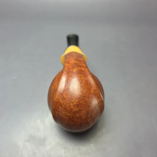 Lasse Skovgaard Lion Grade Smooth Egg w/ Boxwood Estate Briar Pipe, Danish Estates - Image 8