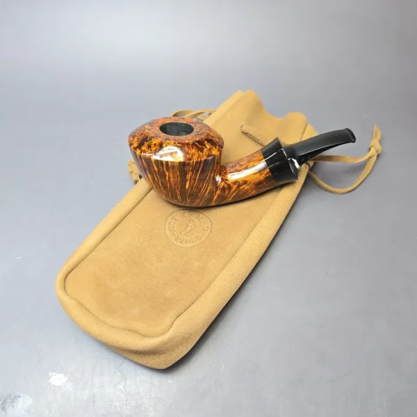 Yang Kun Smooth Signature Grade Rhodesian Handmade Briar Pipe, New - Image 13