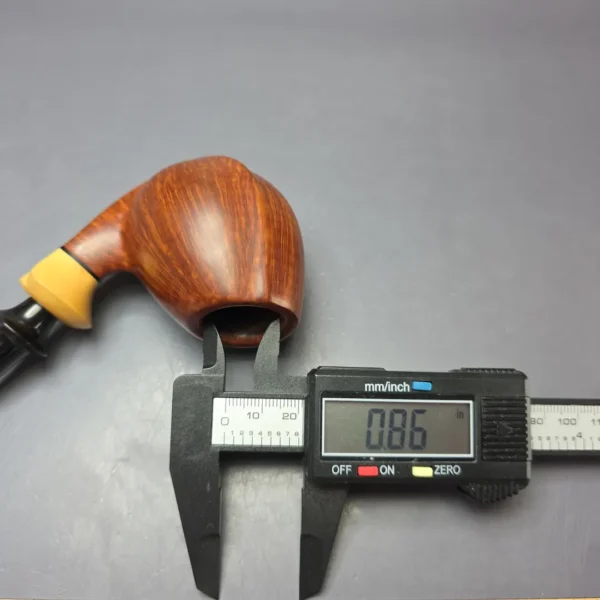 Lasse Skovgaard Lion Grade Smooth Egg w/ Boxwood Estate Briar Pipe, Danish Estates - Image 11