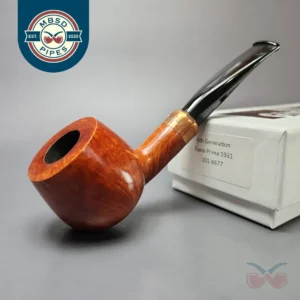 4th Generation (by Ascorti) Forza Fiano 1931 Smooth Apple Estate Briar Pipe, Unsmoked