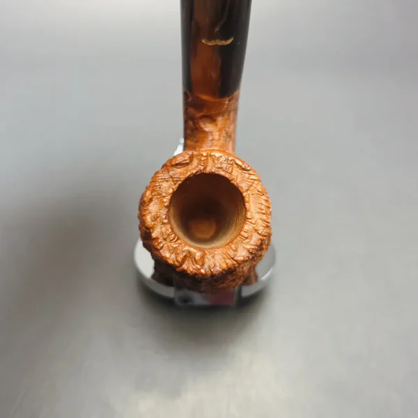 Caminetto (c.1968-95) Business 175 Rusticated Oom Paul Estate Briar Pipe, Unsmoked - Image 5