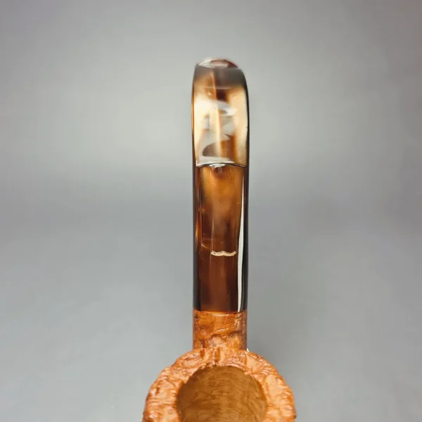 Caminetto (c.1968-95) Business 175 Rusticated Oom Paul Estate Briar Pipe, Unsmoked - Image 6