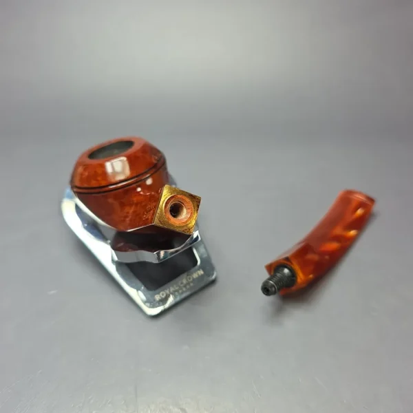 Jobey Band 200 Partially Rusticated Bulldog Estate Briar Pipe, French Estates - Image 12