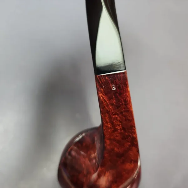 Rattray's Marlin 6 Smooth Bent Bulldog Estate Briar Pipe, Unsmoked, 9mm - Image 12