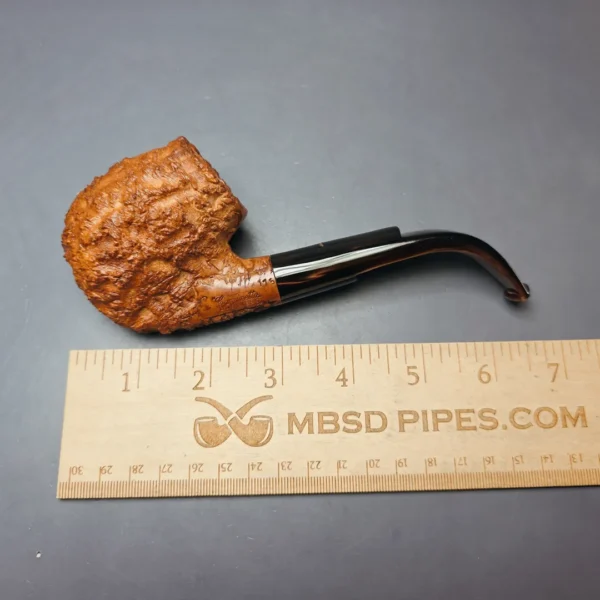 Caminetto (c.1968-95) Business 175 Rusticated Oom Paul Estate Briar Pipe, Unsmoked - Image 8
