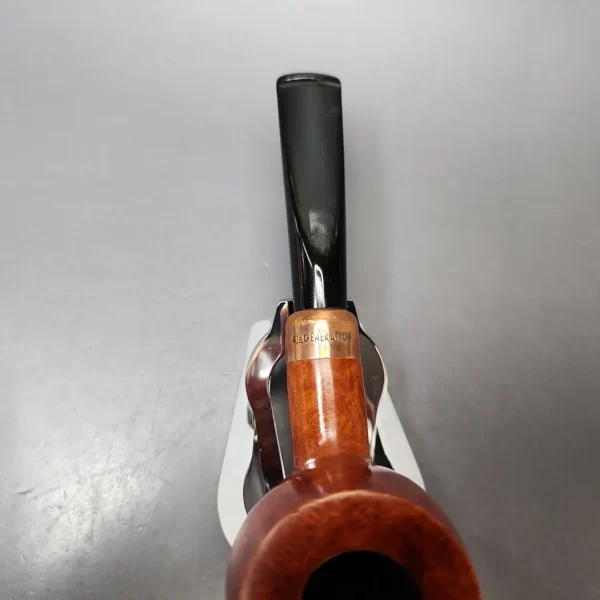 4th Generation (by Ascorti) Forza Fiano 1931 Smooth Apple Estate Briar Pipe, Unsmoked - Image 5